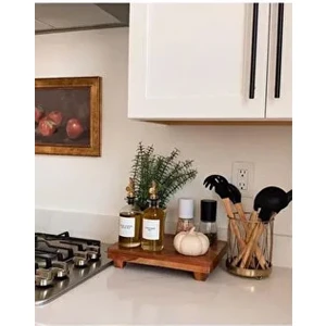 Ahşap Ayaklı Sunumluk