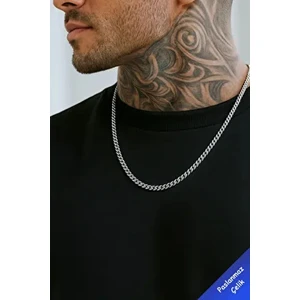 The Collection Erkek Gümüş Çelik Kolye