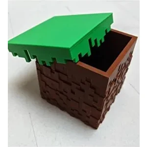 Minecraft Çim Blok Dekor Yeşil 11CM CNQRKGMF4795