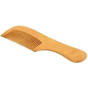 20 Adet Doğal Ahşap Kısa Saplı Şimşir Tarak Makrome Bebek ve Çocuk Tarağı Kına Nişan Konsept Hediye