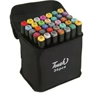 36 Parça Çift Taraflı Profesyonel Marker Boya Kalem Seti