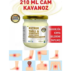 Kuyruk Yağlı Bamya Tohumlu Masaj Kremi 210 ml