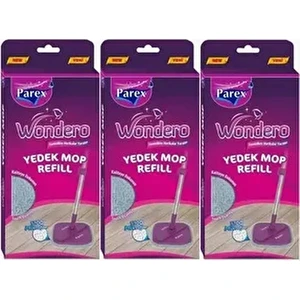 Wondero Yedek Paspas Mop Refill (3 Lü Set)