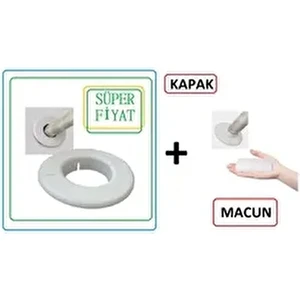 Klima Borusu Delik Kapatma Dekoratif Kapak ve Duvar Içi Koruma Macunu