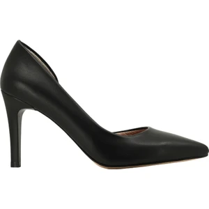 26448 Hakiki Deri Stiletto Kadın Ayakkabı