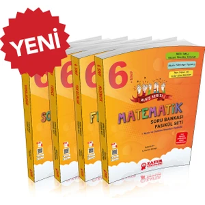 6. Sınıf Tüm Dersler Soru Bankası [4’lü Set] | Zafer Yayınları - YENİ