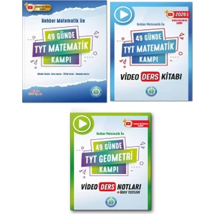 Tonguç Akademi 49 Günde TYT Kampı 3'lü Set