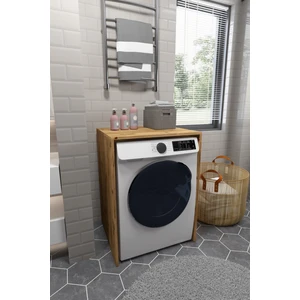 Çamaşır Makinesi Dolabı Kurutma Makinesi Uyumlu Kapaksız Dolap 91.8 x 67.3 x 60 cm