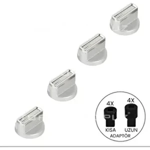 Ocd T 651 Eb Ankastre Ocak Set Üstü Düğme 4 Adet