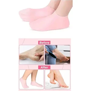 Silikon Nemlendirici Ayak Maskesi Spa Jeli Topuk Çorap Ayak Bakım Çorabı