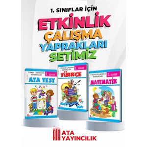 Ata Yayıncılık  1. Sınıf Etkinlik Çalışma Yaprakları Seti