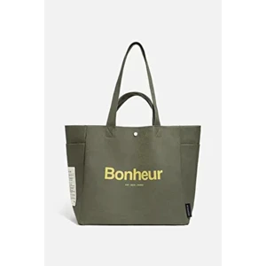 N°4 Kanvas Çanta- Green Splash