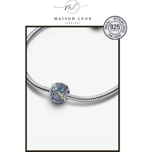 Mavi Yıldızlı Charm