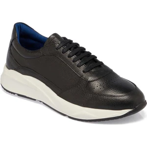 Siyah Hakiki Deri Erkek Sneaker - E24I1AY56808-A41
