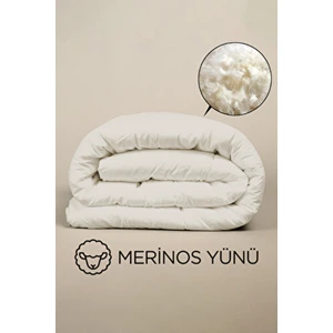 Çift Kişilik Kuzu Yünü %100 Doğal Yorgan | Özel Çantalı Organik Merinos Yün Yorgan