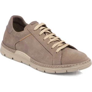 Vizon Hakiki Nubuk Deri Erkek Sneaker - E24I1AY56777-A65