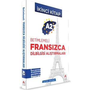 A2 Betimlemeli Fransızca Dilbilgisi Alıştırmaları