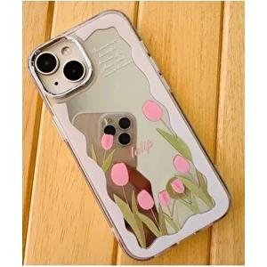 Iphone 13 - 14 - 15 Uyumlu Aynalı Model Silikon Kılıf