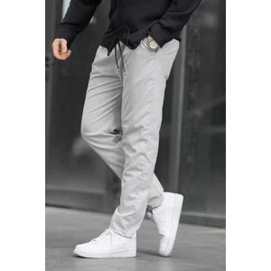 Gri Düz Paça Erkek Pantolon 6531