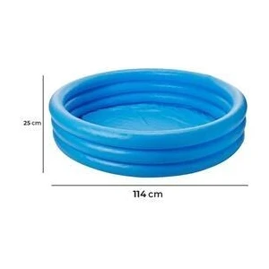 Kristal Mavi Şişme Havuz 114 cm