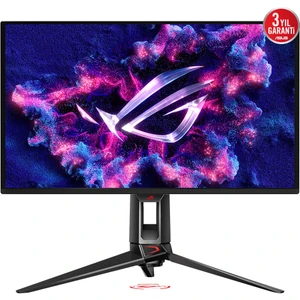 Rog Swift PG32UCDMZ 31.5 Qd-Oled 3840X2160 0.03MS 240Hz 240Hz Dp HDMI Usb-C USB Vesa 3yıl  99% Dcı-P3, Eyecare, Flıcker-Free,dusuk Mavı Isık, Yükseklik Ayarı  PD90 W Monitör