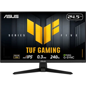 Tuf Gamıng VG259QM5A 24.5 Fast IPS 1920X1080 0.3ms 240Hz 300CD Dp HDMI Hoparlör Vesa 3yıl Elmb Sync, 99% Srgb, Gaming Aı Monitör