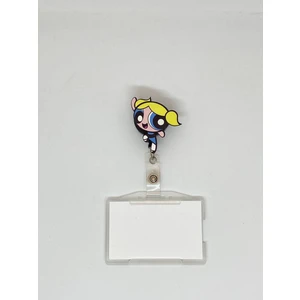 Sağlıkçı Shopping Yoyo Kartvizitlik 1 Adet Renkli 10x7 cm Powerpuff Girls Bubbles Temalı