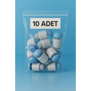 Hilal Kimya 10 Lu Paket Depolu Sıvı Sabunluk  Musluğu  - Butonlu Musluk