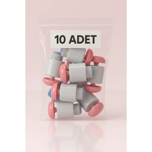 Hilal Kimya 10 Lu Paket Depolu  Sıvı Sabunluk   Musluğu - Butonlu Musluk