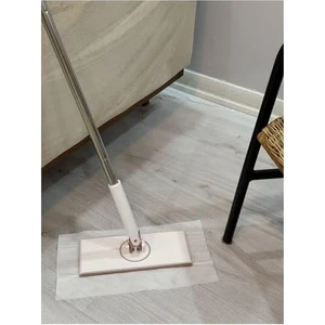 Mop - Tüm Bezleri Kendi Alabilen Otomatik Mop, 360° Dönebilen, Kullan At Bezler Için Pratik Mop