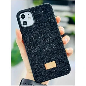 Iphone 11 Uyumlu Elmas Tasarımlı Taşlı Işıltılı Parlak Pırlanta Silikon Kılıf