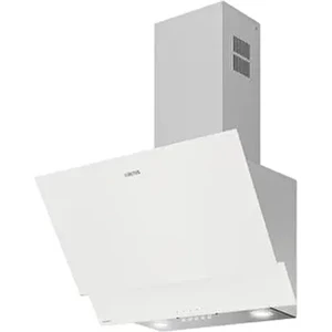510 W Davlumbaz Cam- Beyaz