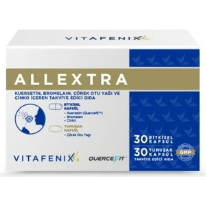 Allextra – Kuersetin, Bromelain, Çörek Otu Yağı ve Çinko Takviyesi