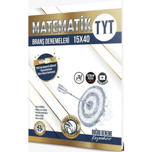 Bilgisarmal 2026 Tyt Matematik 15 x 40 Branş Denemeleri