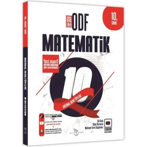 Orijinal 2026 10. Sınıf Matematik Odf Orijinal Ders Föyleri Yeni Maarif Modele Uygun