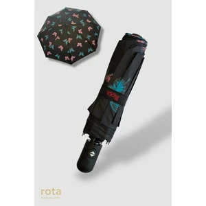 Tam Otomatik 8 Telli Dayanıklı Fiber Tel Şemsiye - RT-3020W - Kelebekli