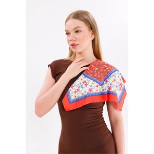 Kırmızı Rüya Model Fular Estascarf 48 x 48 cm
