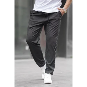 Siyah Düz Paça Erkek Pantolon 6531