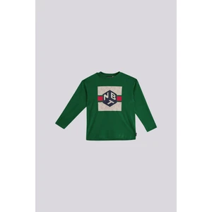 Bg Store Erkek Çocuk Yeşil Tshirt