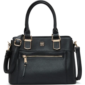 Kadın Siyah Uzun Askılı Klasik Kol Çantası 25WBD2828FT