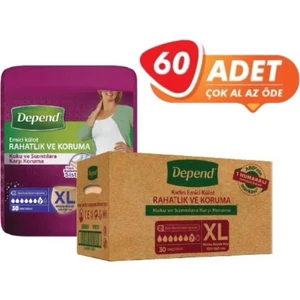 Emici Külot Xl Beden 10'lu 6 Paket