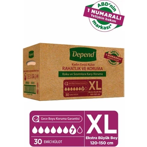 Emici Külot Xl Beden 10'lu 3 Paket