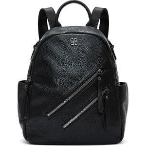 Kadın Siyah Uzun Askılı Sırt Çantası 25ABD2452FT