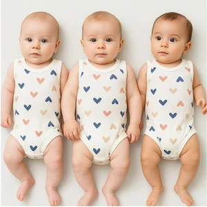 Yenidoğan Bebek Çocuk 3 Parça Body Zıbın Set
