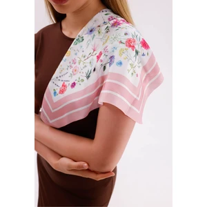 Pembe Bahar Model Fular Estascarf 48 x 48 cm