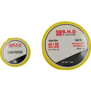 B.h.d BHD00141 10GR+40GR Lehim Pastası ve Lehim Teli Set