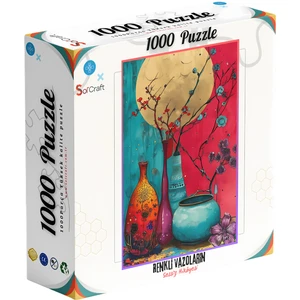 Soi Craft 1000 Parça Puzzle Renkli Vazoların Sessiz Hikâyesi