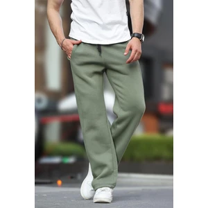 Haki Geniş Kesim Düz Paça Eşofman Altı 6550