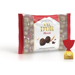 Val D’or  Mounds 500 Gr. (1 Kırmızı Poşet) Bitter Çikolata Kreması Dolgulu Tahıl Patlaklı
