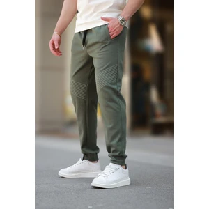 Haki Manşetli Erkek Eşofman Altı E6570